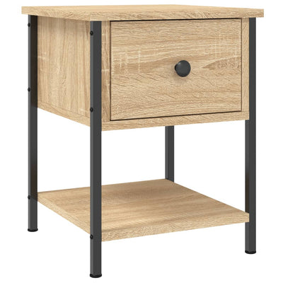 Bedside Tables 2 pcs Sonoma Oak 34x35.5x45 cm Engineered Wood