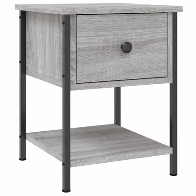 Bedside Tables 2 pcs Grey Sonoma 34x35.5x45 cm Engineered Wood