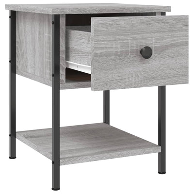 Bedside Tables 2 pcs Grey Sonoma 34x35.5x45 cm Engineered Wood