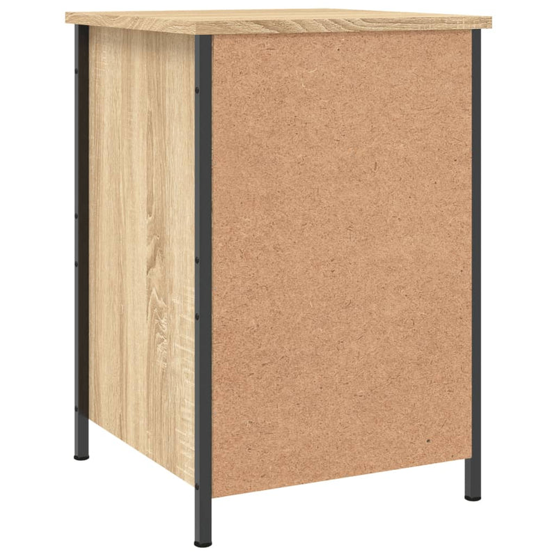 Bedside Cabinets 2 pcs Sonoma Oak 40x42x60 cm Engineered Wood