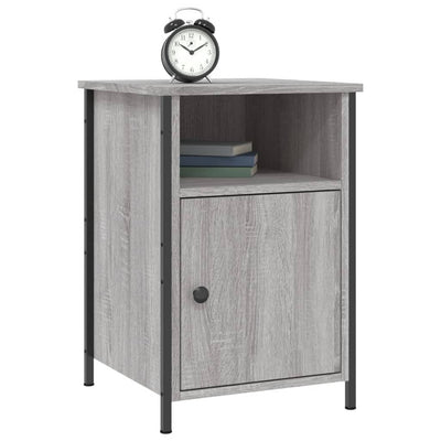 Bedside Cabinets 2 pcs Grey Sonoma 40x42x60 cm Engineered Wood