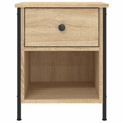 Bedside Cabinet Sonoma Oak 40x42x50 cm Engineered Wood