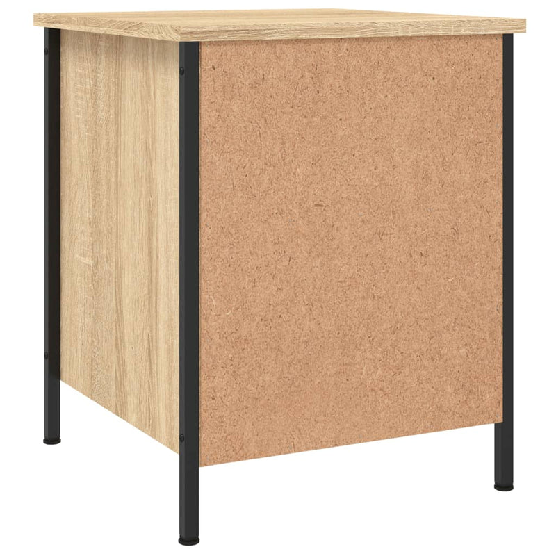 Bedside Cabinet Sonoma Oak 40x42x50 cm Engineered Wood