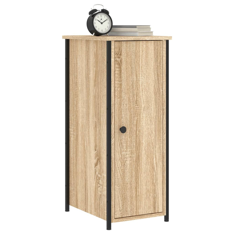 Bedside Cabinets 2 pcs Sonoma Oak 32x42x80 cm Engineered Wood