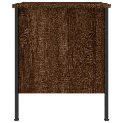 Bedside Cabinet Brown Oak 40x42x50 cm Engineered Wood