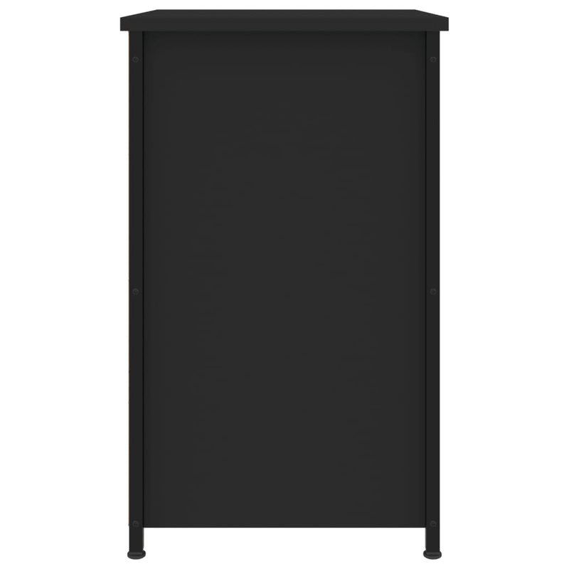 Bedside Cabinets 2 pcs Black 40x36x60 cm Engineered Wood
