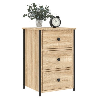 Bedside Cabinets 2 pcs Sonoma Oak 40x36x60 cm Engineered Wood