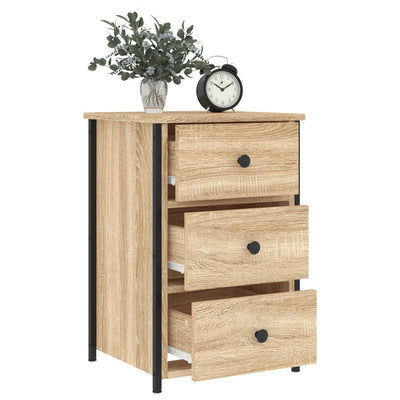 Bedside Cabinets 2 pcs Sonoma Oak 40x36x60 cm Engineered Wood
