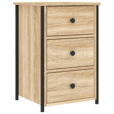 Bedside Cabinets 2 pcs Sonoma Oak 40x36x60 cm Engineered Wood