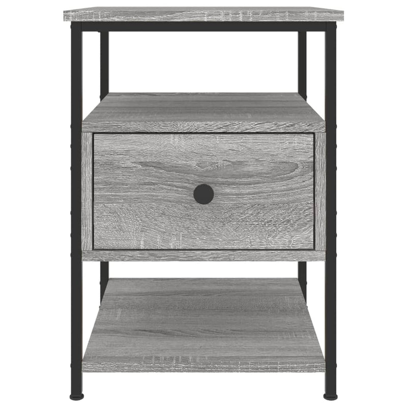 Bedside Cabinets 2 pcs Grey Sonoma 40x42x56 cm Engineered Wood