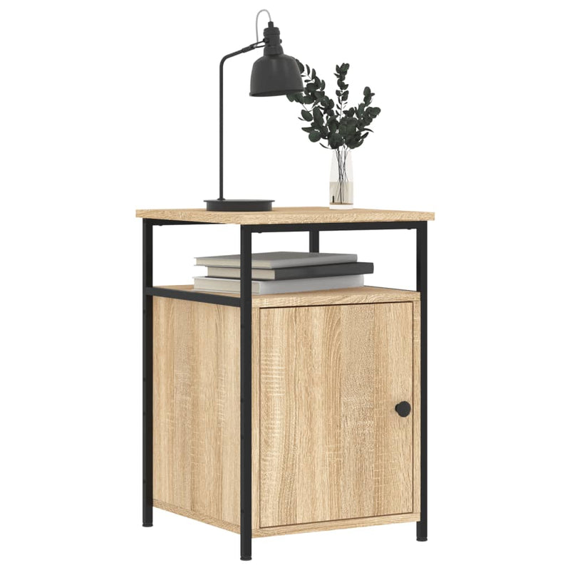 Bedside Cabinet Sonoma Oak 40x42x60 cm Engineered Wood