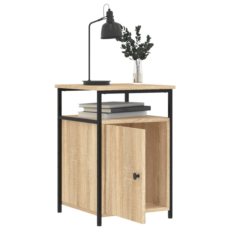 Bedside Cabinet Sonoma Oak 40x42x60 cm Engineered Wood