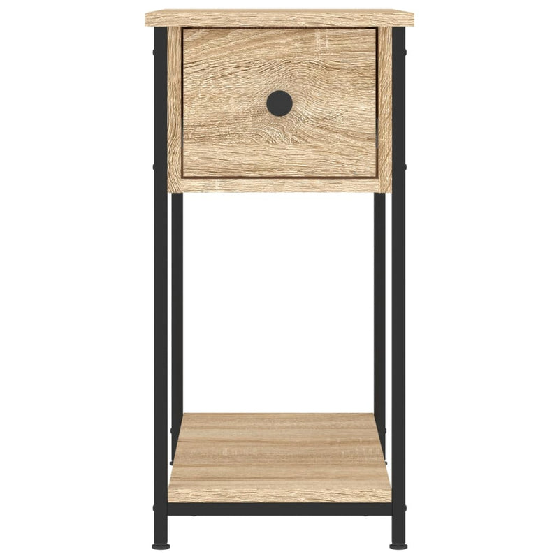 Bedside Cabinets 2 pcs Sonoma Oak 30x60x60 cm Engineered Wood