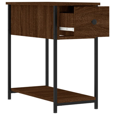 Bedside Cabinets 2 pcs Brown Oak 30x60x60 cm Engineered Wood