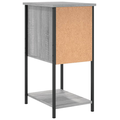 Bedside Cabinets 2 pcs Grey Sonoma 32x42x70 cm Engineered Wood