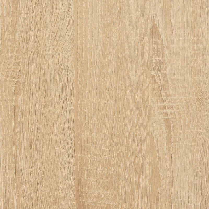 Coffee Table Sonoma Oak 100x100x40 cm Engineered Wood