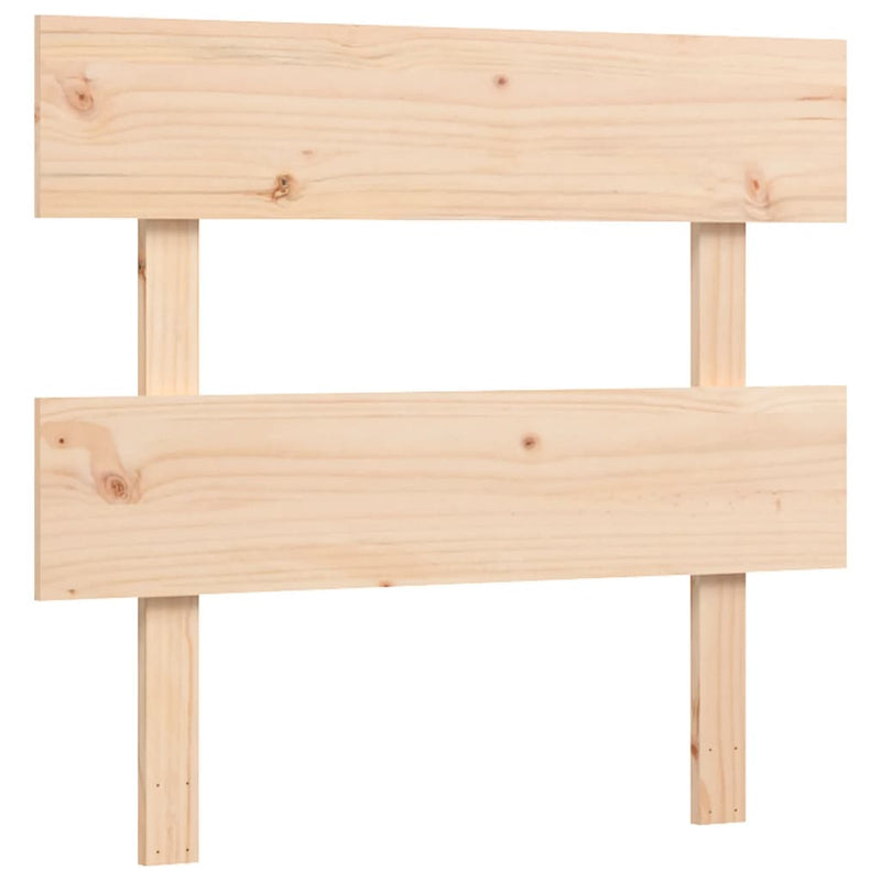 Bed Frame without Mattress 90x190 cm Solid Wood Pine