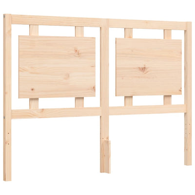 Bed Frame without Mattress 135x190 cm Solid Wood