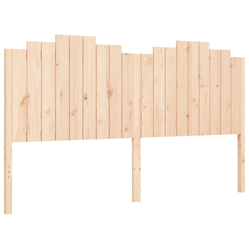 Bed Frame without Mattress 183x203 cm King Solid Wood