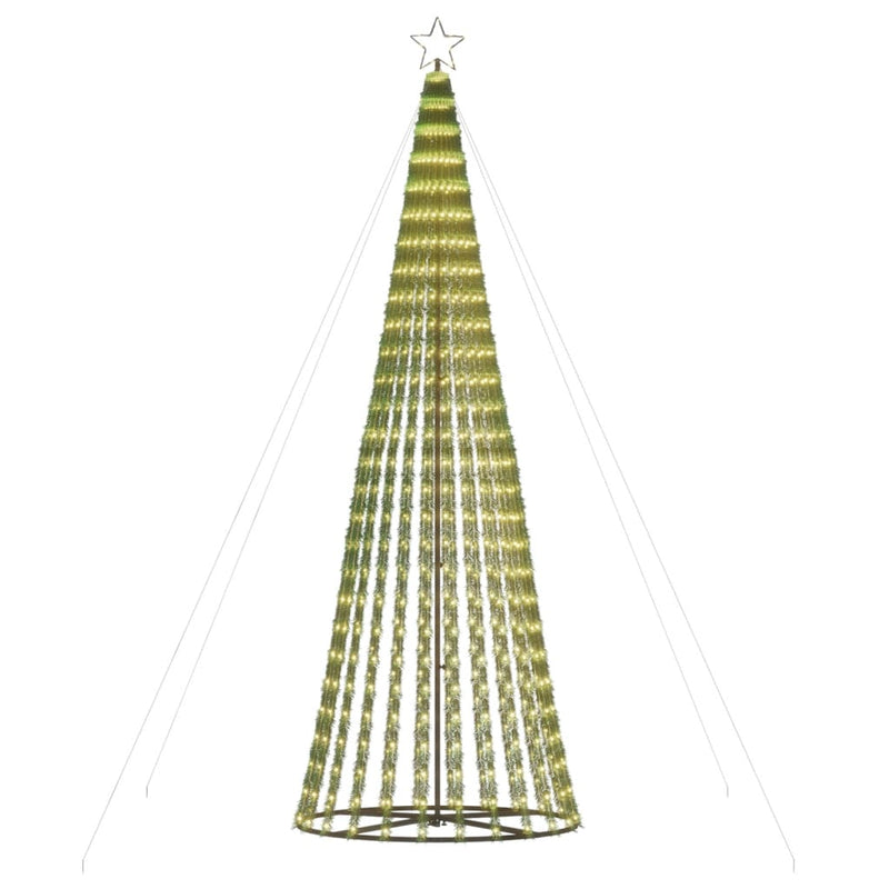 Christmas Tree Light Cone 688 LEDs Warm White 300 cm