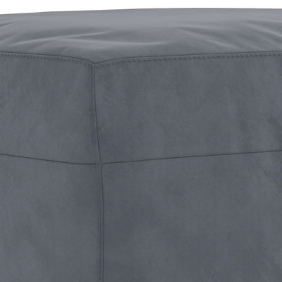 4 Piece Sofa Set with Cushions Dark Grey Velvet