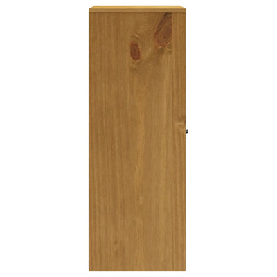 Top for Highboard with Glass Doors FLAM Solid Wood Pine