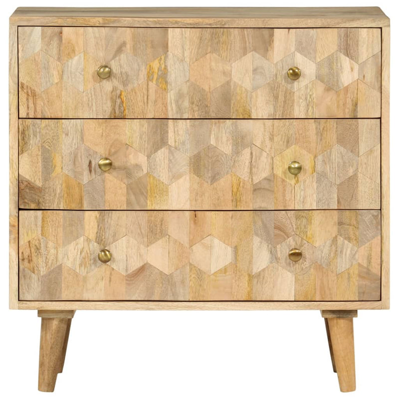 Drawer Cabinet 70x35x70 cm Solid Wood Mango