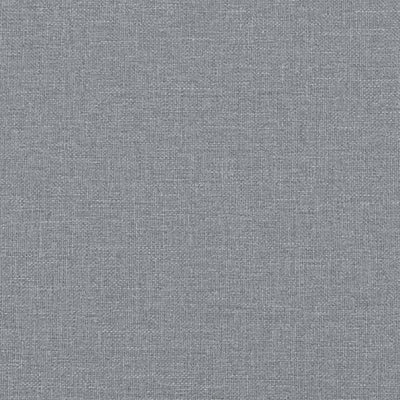 2-Seater Sofa Light Grey 120 cm Fabric