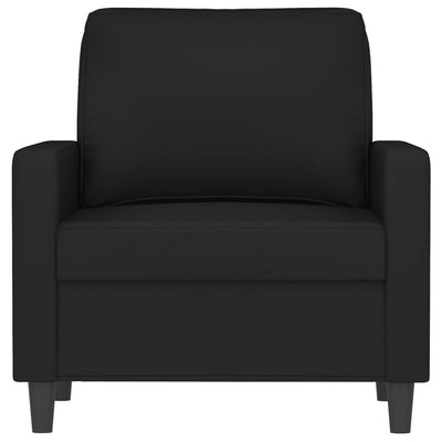 Sofa Chair Black 60 cm Velvet