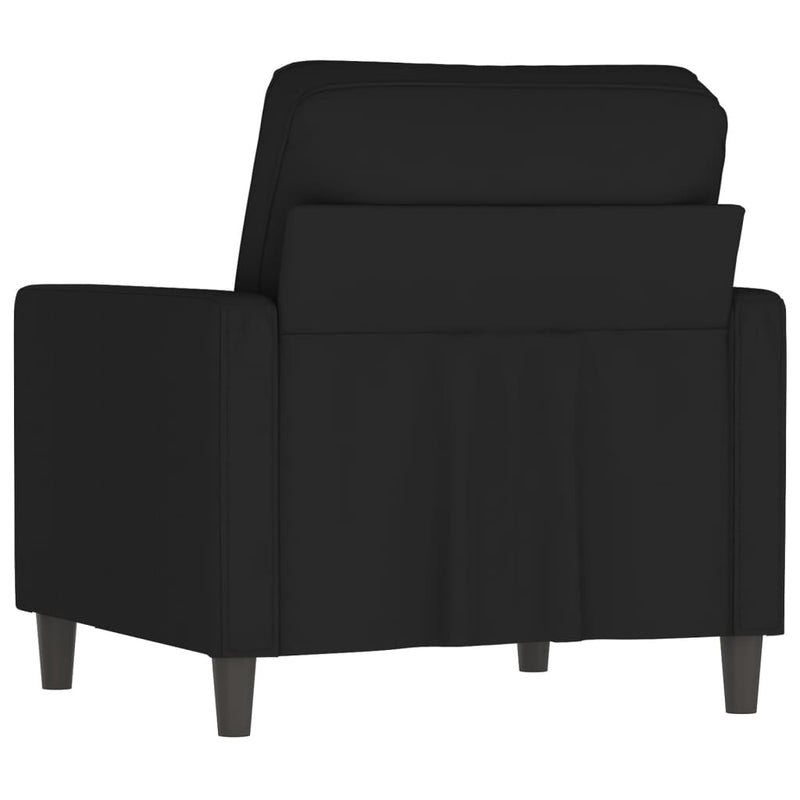 Sofa Chair Black 60 cm Velvet