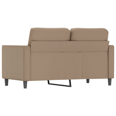 2-Seater Sofa Cappuccino 120 cm Faux Leather