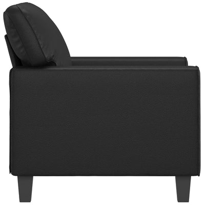 Sofa Chair Black 60 cm Faux Leather