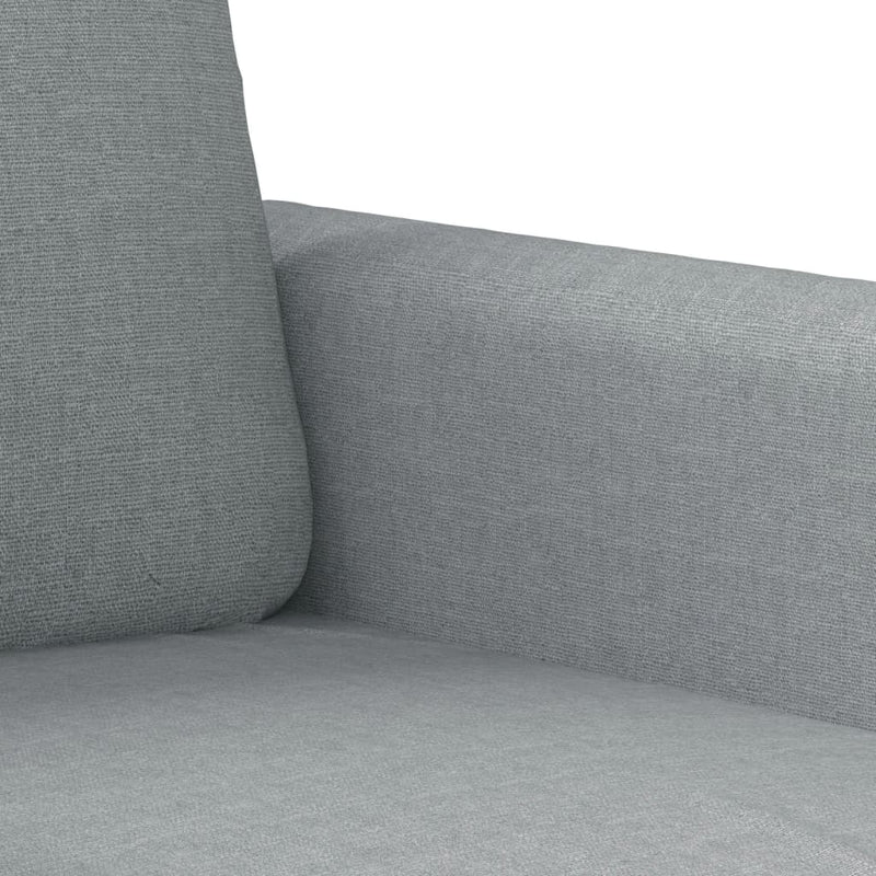 Sofa Chair Light Grey 60 cm Fabric