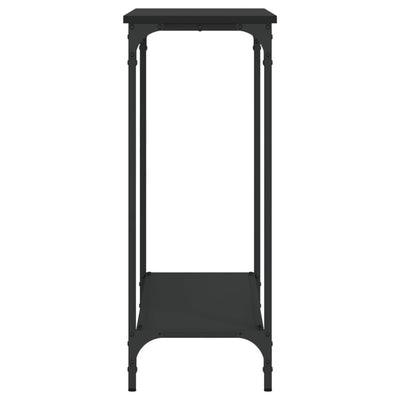 Console Table Black 101x30.5x75 cm Engineered Wood