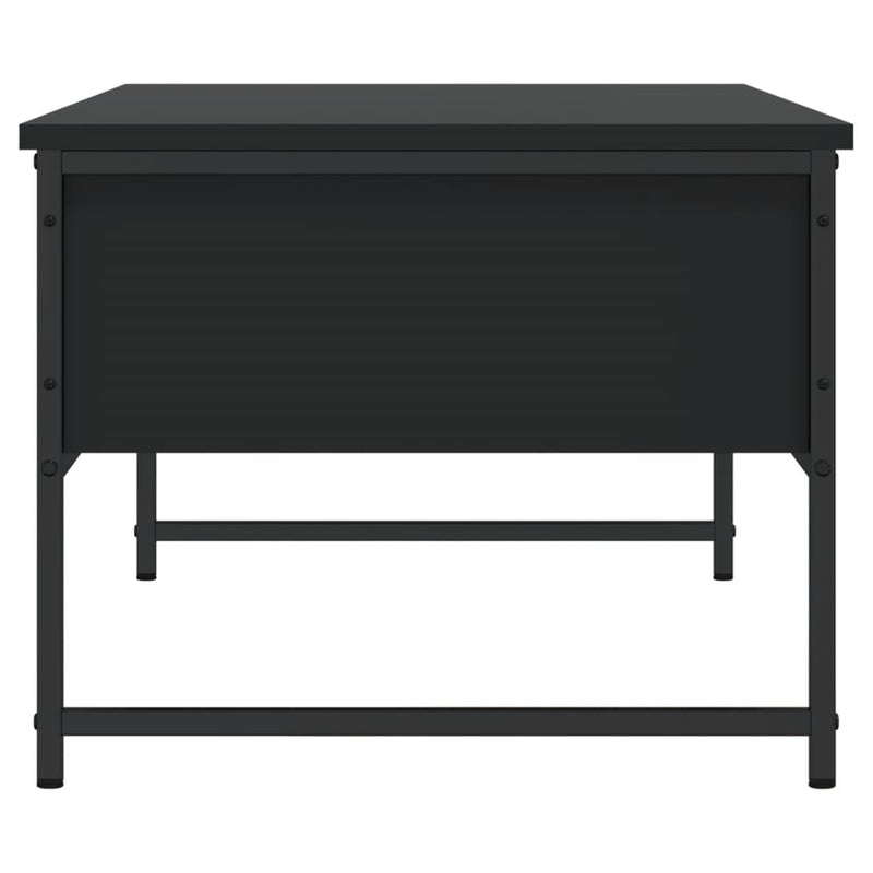 Coffee Table Black 101x49x39.5 cm Engineered Wood