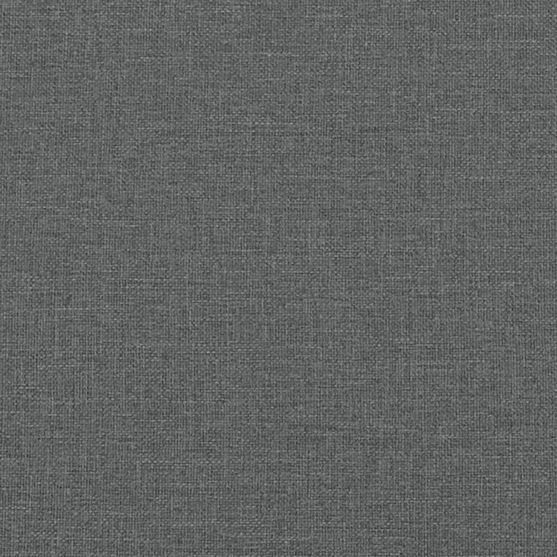 Bench with Backrest Dark Grey 120x62x75.5 cm Fabric