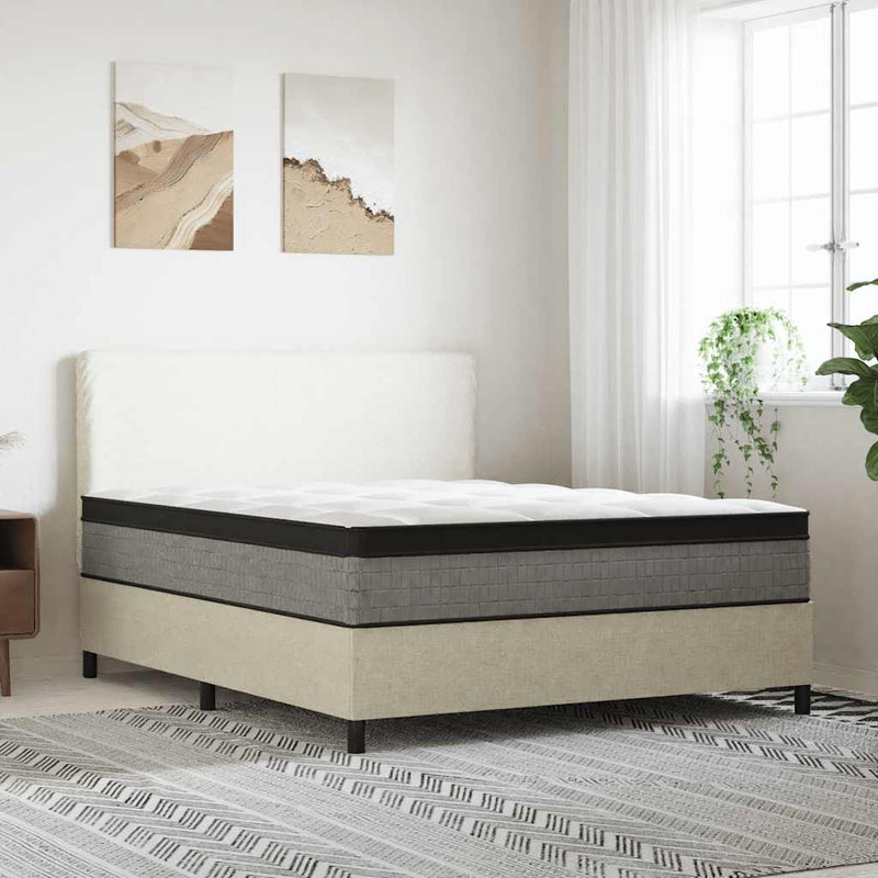 Pocket Spring Mattress Medium Plus 152x203 cm Queen Size