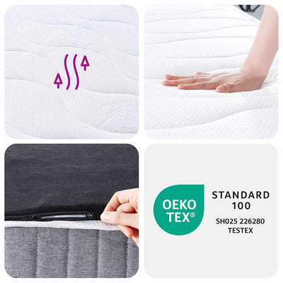 Pocket Spring Mattress Medium 90x190 cm