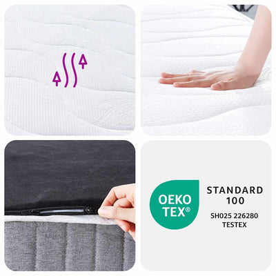 Pocket Spring Mattress Medium 137x190 cm