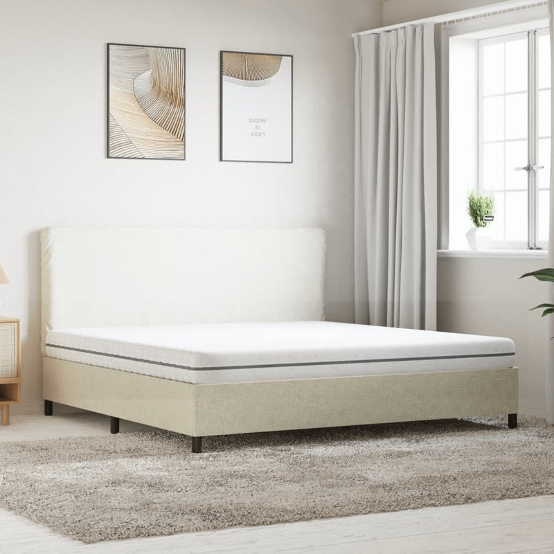 Foam Mattress Medium Soft 183x203 cm King Size