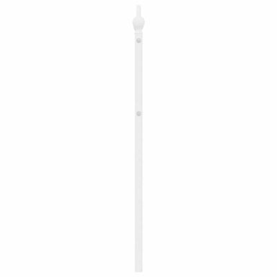 Metal Headboard White 183 cm King