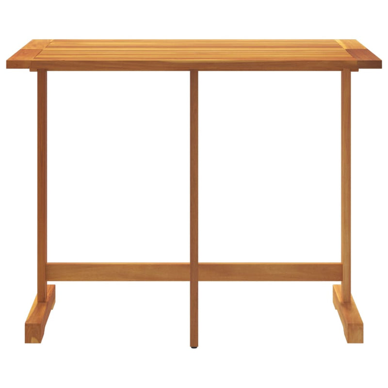 Folding Balcony Table 90x60x72 cm Solid Wood Acacia