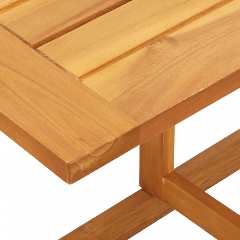 Folding Balcony Table 90x60x72 cm Solid Wood Acacia