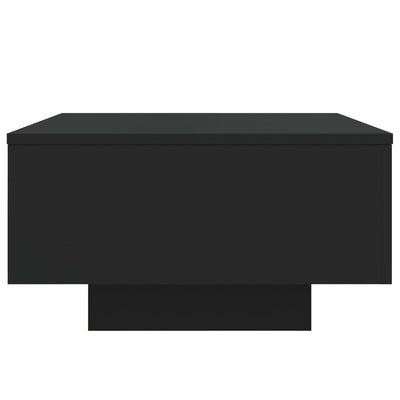 Coffee Table Black 55x55x31 cm Engineered Wood