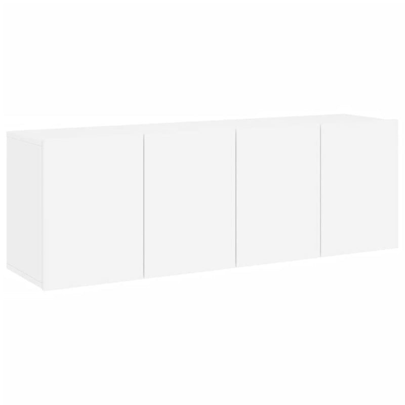 TV Cabinets Wall-mounted 2 pcs White 60x30x41 cm