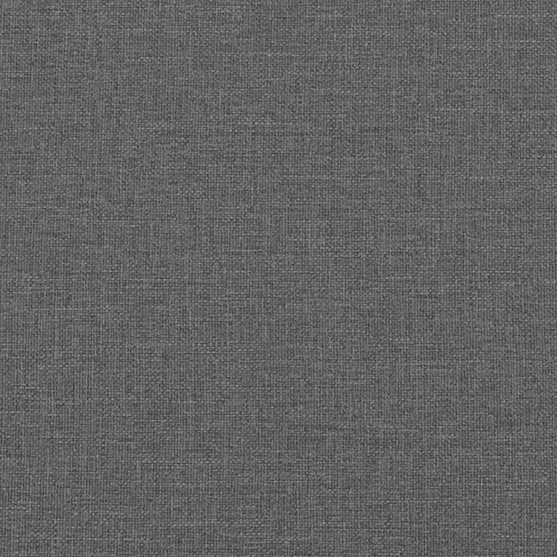 Headboard Cushion Dark Grey 107 cm Fabric