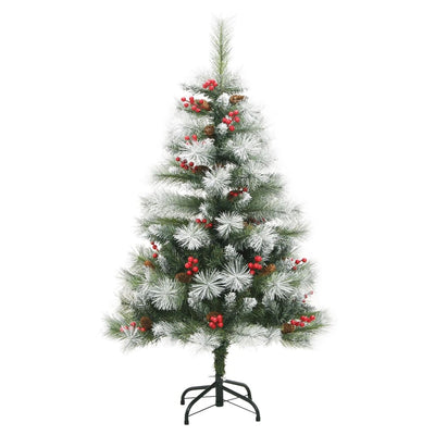 Artificial Hinged Christmas Tree 150 LEDs 120 cm
