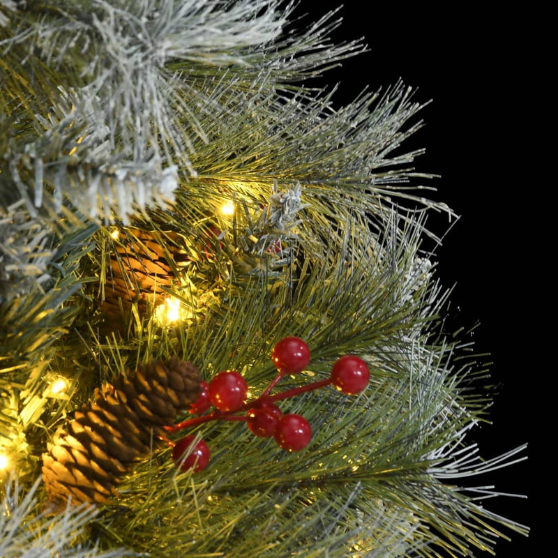 Artificial Hinged Christmas Tree 150 LEDs 150 cm