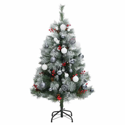 Artificial Hinged Christmas Tree with 150 LEDs & Ball Set 150 cm