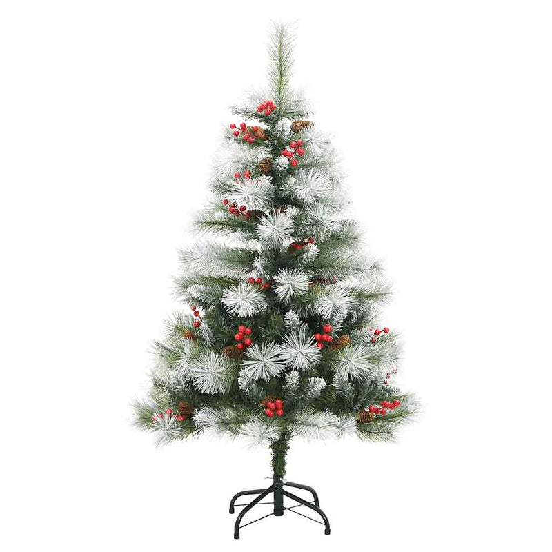 Artificial Hinged Christmas Tree with 150 LEDs & Ball Set 150 cm